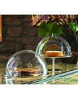 Transparent Round Plexiglass Tilting Bell