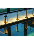 RESORT Rechargeable Lamp Varnished Aluminum