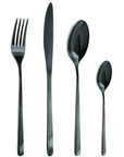 STILO Black cutlery - 18/10 INOX