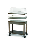 LUX Trolley with Drawers + Dessert Shelf + Bar/Alcohol Shelf