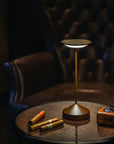 Rechargeable TEMPO Lamp Varnished Aluminum